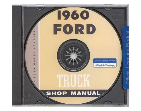 Ford Pickup Truck Shop Manual On CD