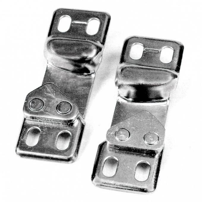 Chevy Truck Door Latch Striker Plates, 1952-1963