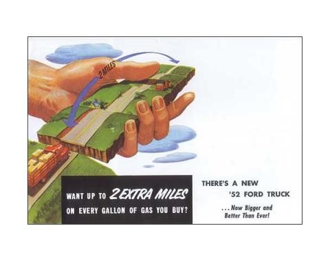 Ford Pickup Truck Sales Brochure - Foldout