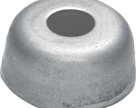 Windshield Post Cup - Small - Upper - Stainless Steel - Ford