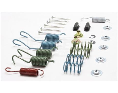 Chevy Or GMC S-10 And S-15 Truck, Blazer Or Jimmy, Drum Brake Hardware Kit, Rear, 1982-2002