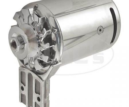 PowerGen Alternator - Ford Flathead - Polished Aluminum - 6Volt Positive