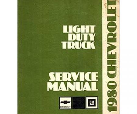 Chevy Truck Shop Manual, 1980