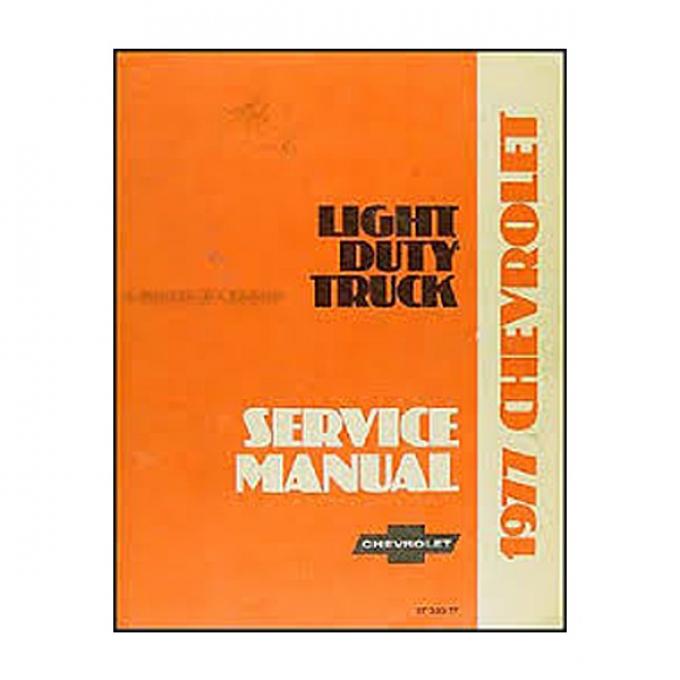 Chevy Truck Shop Manual, 1977