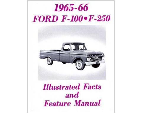 1965-1966 Ford Pickup Facts and Features Manual - 32 Pages