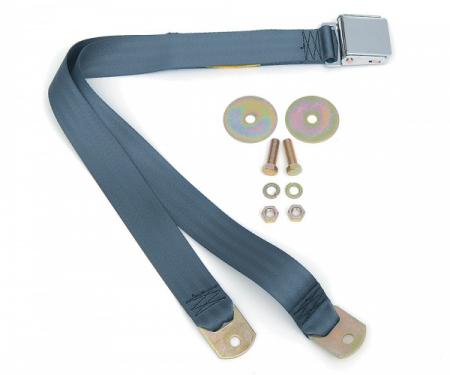 Chevy Or GMC Truck Seat Belt, Aircraft Latch Style, Blue, 1947-1972