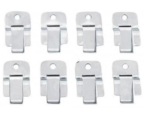 Chevy Mr. Gasket Oil Deflecting Rocker Arm Clips, 1955-1957