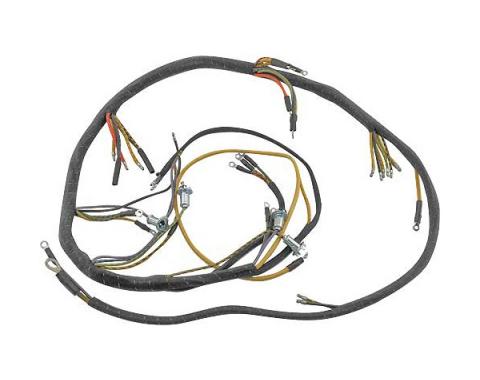 Cowl Dash Wiring Harness - Amp Gauge Loop Style - Mercury