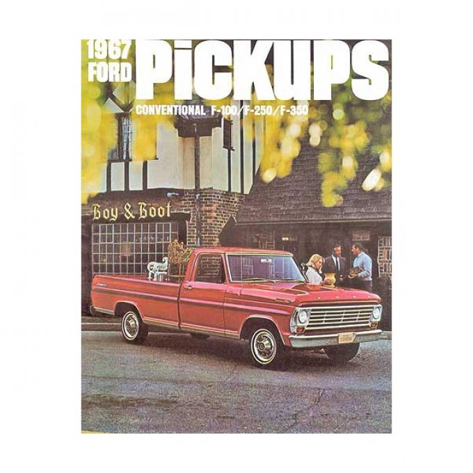 Ford Pickup Truck Sales Brochure - Foldout