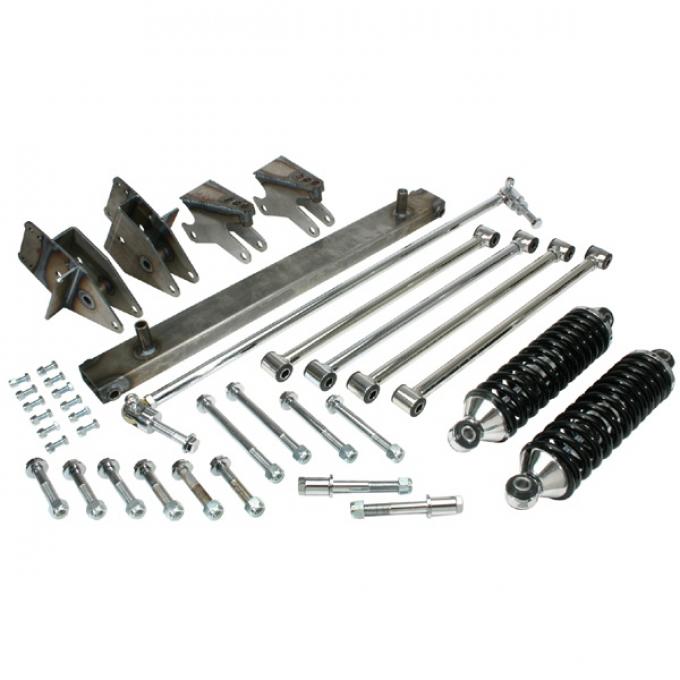 Chevy Truck Rear Four Link Suspension Kit, With Steel Bars,1947-1955 (1st Series)