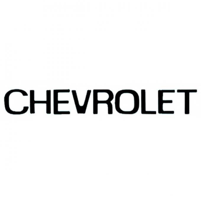 "CHEVROLET" Tailgate Letters 2 1/4" Tall, 1973-1980
