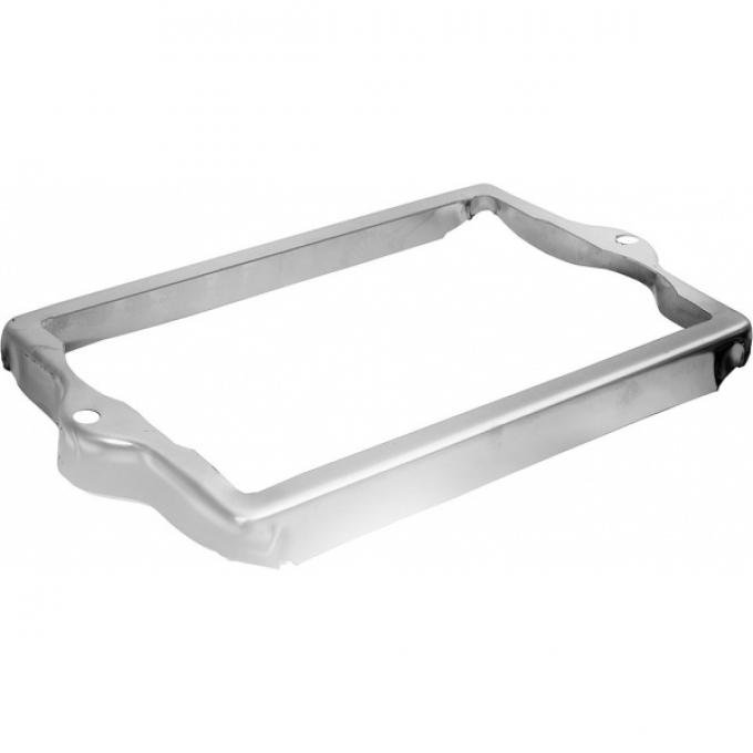 Chevy Truck Battery Hold Down, Stainless Steel, Polished, 1955 (2nd Series)-1957