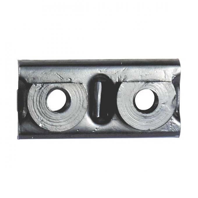 Model A Ford Door Lock Striker Mounting Plates - Slant Windshield - Town Sedan - Standard & Deluxe Fordor Sedan
