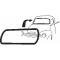 Chevy Truck Windshield Weatherstrip, For 1-Piece Glass & No Chrome, 1947-1953