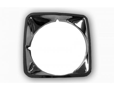 Chevy Truck Headlight Bezel, Left, 1969-1972