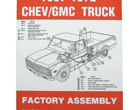 Chevy Truck Factory Assembly Manual, 1967-1972