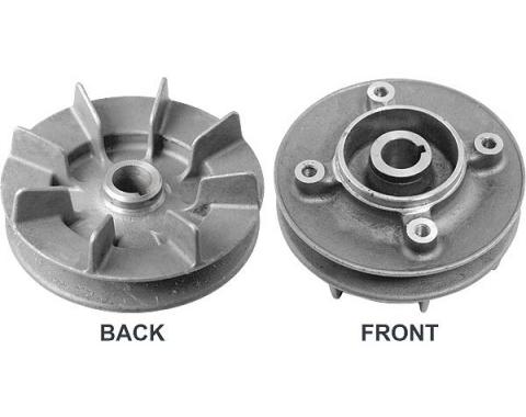 Generator Pulley - 4.38 OD - Single Pulley - V8 - Ford