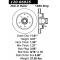 Chevy Or GMC Truck, Disc Brake Rotor, 1-1/4'', 2WD, 1995-1998