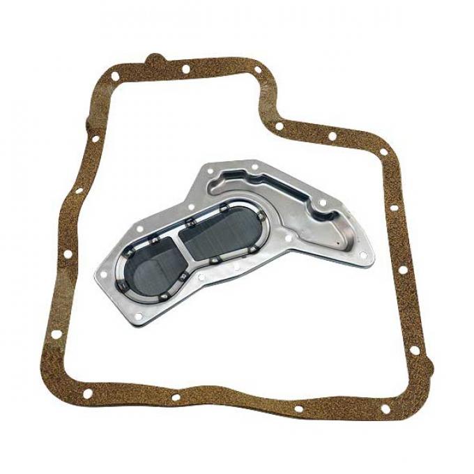 Ford Pickup Truck Transmission Screen & Pan Gasket Kit - C6- Motorcraft - F100 Thru F350 2-Wheel Drive