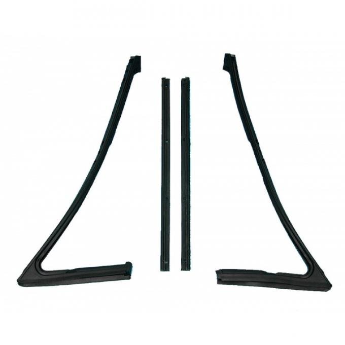 Chevy Truck Weatherstrip Set, Vent Window, 1967-1972