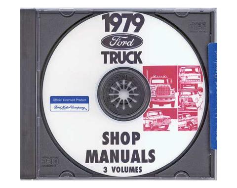 Ford Pickup Truck Shop Manual On CD