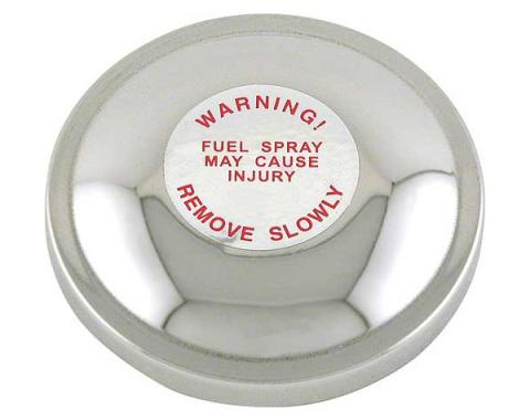 Gas Cap - Non-Locking - Stainless Steel - Ford Pickup Truck