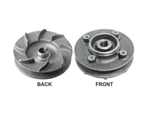 Generator Pulley - 4.38 OD - Single Pulley - V8 - Ford