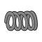 Radiator Mounting Spring - Ford