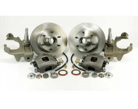 1960-62 Chevy-GMC Truck Legend Series Front Disc Brake Kit-Front Wheel, 6-Lug- Stock Spindles