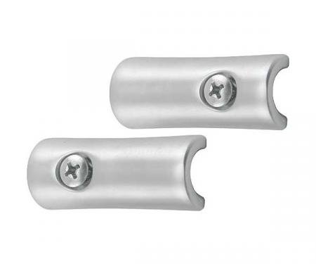 Inside Rear View Mirror Arm & Screw Set, Correct Satin Finish