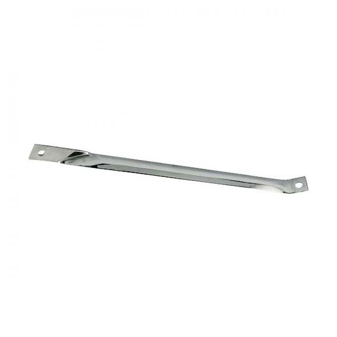 Ford Pickup Truck Front Fender To Lower Grille Panel Brace - Front Right - Polished Stainless Steel