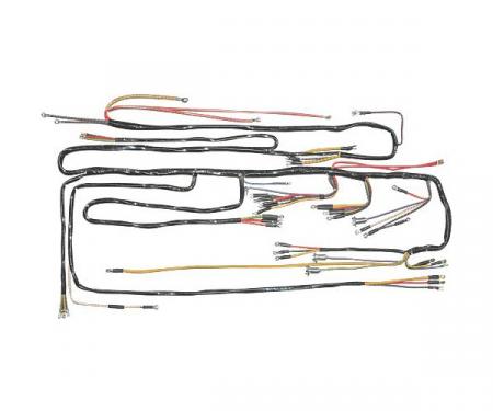 Ford Pickup Truck Dash Wiring Harness - Amp Gauge Loop - V8