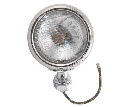 Cowl Lamps - Stainless Steel - With Both 6 & 12 Volt Bulb -Ford