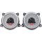 Chevy Truck Analog Dash Gauges, Dakota Digital, Silver With Red Display, 1947-1953