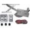 Chevy Power Window Kit, 2 Or 4-Door, Front Door Only, With Lighted Billet Switches, 1953-1954
