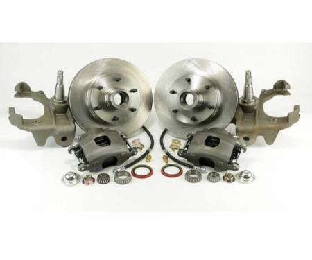 1960-62 Chevy-GMC Truck Legend Series Front Disc Brake Kit-Front Wheel, 6-Lug- Stock Spindles
