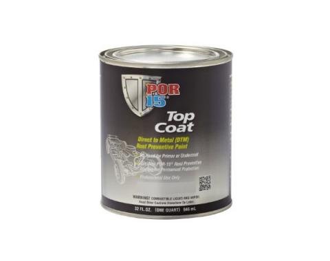 POR-15&Acirc;&reg; Top Coat Paint, Quart, Assorted Colors