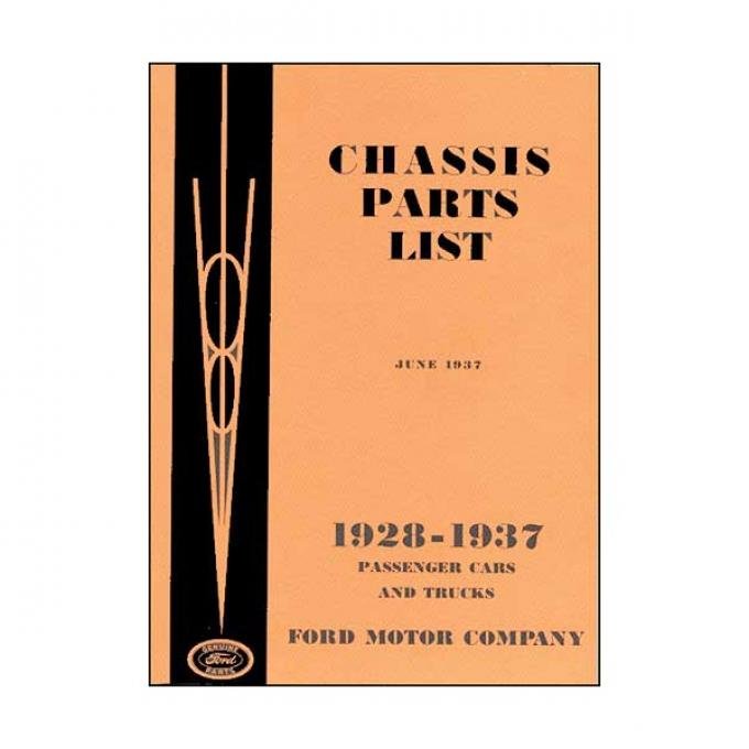 Chassis Parts List - 268 Pages - Ford