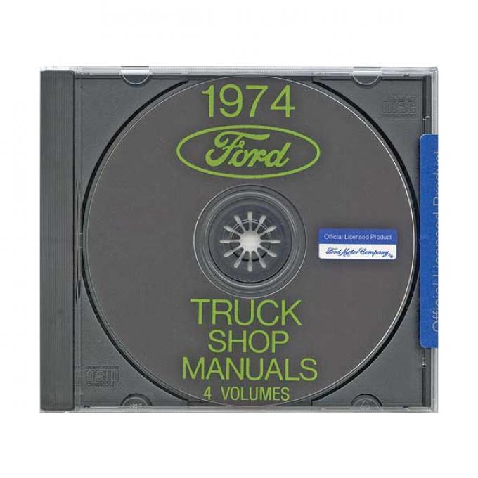 Ford Pickup Truck Shop Manual On CD