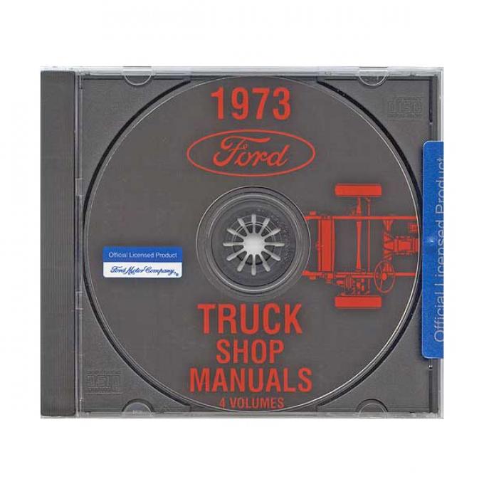 Ford Pickup Truck Shop Manual On CD