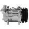 Chevy Truck Air Conditioning Compressor, Chrome, Sanden 508/134A, 1947-72