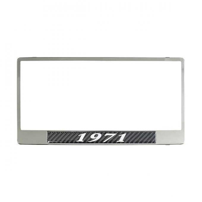 License Plate Frame - 1971