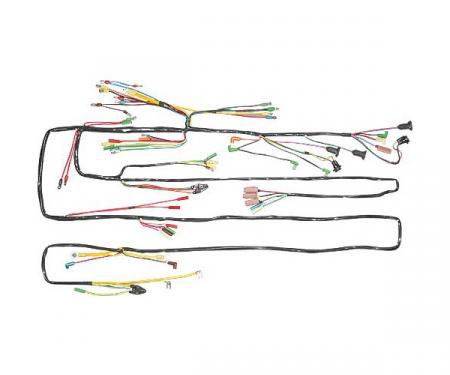 Ford Pickup Truck Dash Wiring Harness - Use With 30, 40 Or 60 Amp Generator - 6 & 8 Cylinder