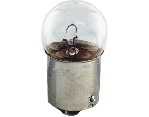 Instrument Panel Light Bulb - Single Contact - 6 CP - 6 Volt - Ford