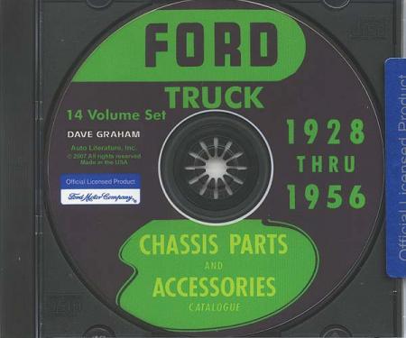 1928-56 Ford Truck Chassis Parts and Accessories Catalog CD