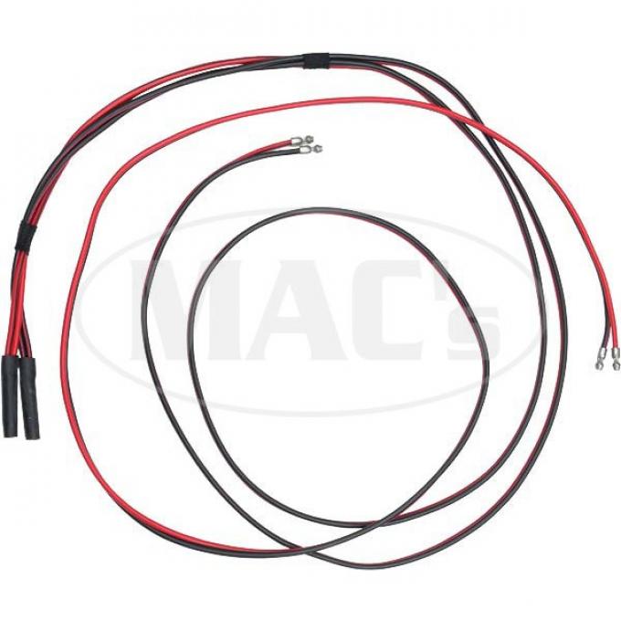 Ford Pickup Truck Tail Light Crossover Wire - Braided Wire - 6 Terminals - Panel Truck