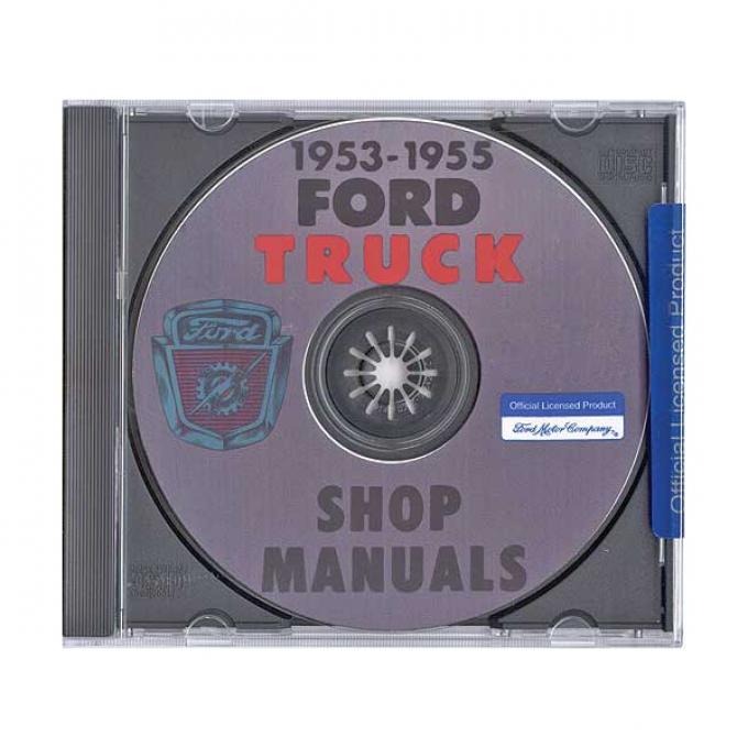 Ford Pickup Truck Shop Manual On CD