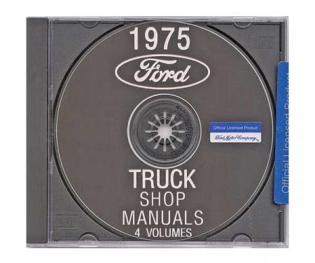 Ford Pickup Truck Shop Manual On CD