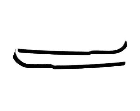 Ford Pickup Truck Belt Weatherstrip - With Stainless Bead