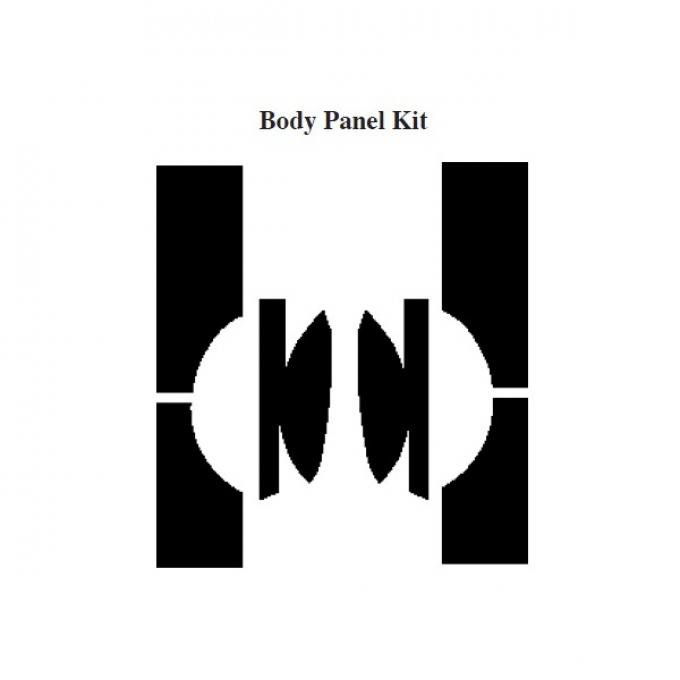 Chevy & GMC Suburban Insulation, Quiet Ride, Body Panel Kit, 1947-1953
